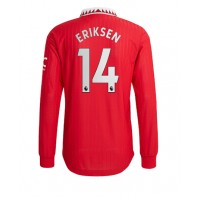 Fotbalové Dres Manchester United Christian Eriksen #14 Domácí 2022-23 Dlouhý Rukáv